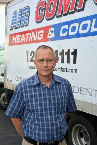 Air Comfort Heating and Air President, Commercial Divison David Blunkall