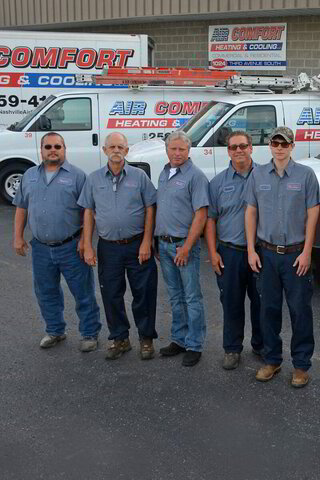Air Comfort Heating and Cooling Service Crew