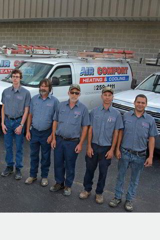 Air Comfort Heating and Cooling Service Crew